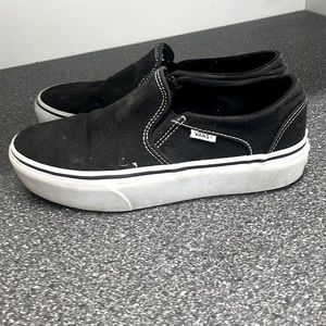 Black vans women 9